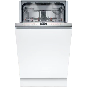 Masina de spalat vase incorporabila Bosch SPV6EMX09E, Slim, 10 seturi, 6 programe, Clasa B, EcoSilence Drive, EfficientDry, VarioFlex Pro, AquaStop, AquaSensor, ActiveWater, Home Connect, 45 cm