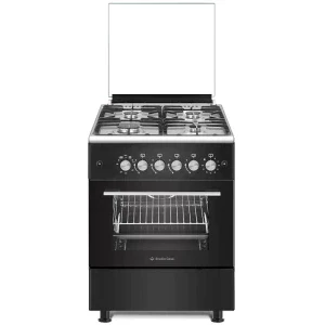 Aragaz Studio Casa MARCO57/57BLKX, Gaz, 4 arzatoare, Sistem de siguranta, Aprindere integrata, Grill, Rotisor, Clasa A, 57 cm, Negru