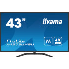 Monitor LED IIyama X4373UHSU-B2 42.5 inch UHD VA 3 ms 60 Hz HDR