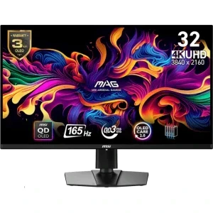 Monitor LED MSI Gaming MAG 321UP 31.5 inch UHD QD-OLED 0.03 ms 165 Hz USB-C HDR FreeSync Premium Pro