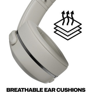 SkullCandy Over-Ear, Crusher 540 Active Wireless Concrete White