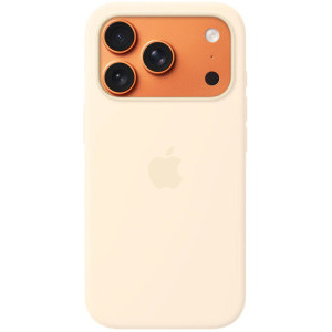 Apple Protectie pentru spate, material silicon pentru iPhone 17 Pro Max, culoare Vanilla