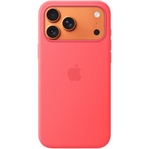 Apple Protectie pentru spate, material silicon pentru iPhone 17 Pro Max, culoare Bright Guava