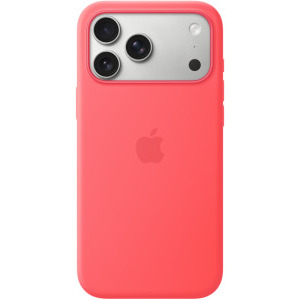 Apple Protectie pentru spate, material silicon pentru iPhone 17 Pro Max, culoare Bright Guava