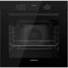 Cuptor incorporabil Studio Casa FE737RIALTO, Electric, 78 L, Autocuratare catalitica, Grill, Clasa A, Negru