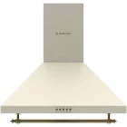 Hota Studio Casa decorativa ONDATURBO, Putere de absorbtie 680 m3/h, 3 trepte, Clasa A, 60 cm, Crem