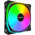 Ventilator Montech AX120 PRO ARGB PWM 120mm Black