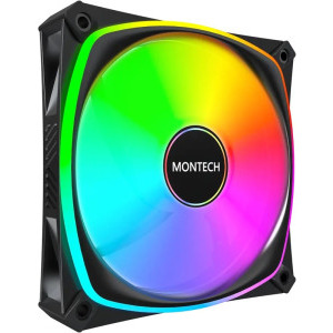 Montech AX120 PRO ARGB PWM 120mm Black Three Fan Pack