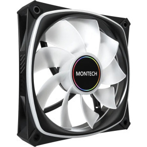 Montech RX120 PRO ARGB PWM Black Three Fan Pack