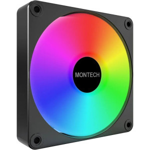 Montech GF120 V2 ARGB 120mm Black ​Three Fan Pack