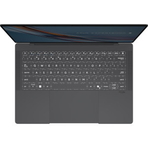 ASUS 14'' ExpertBook Ultra B9406CAA, WQXGA+ Tandem OLED 120Hz Touch, Procesor Intel® Core™ Ultra X9 388H (18M Cache, up to 5.10 GHz), 64GB LPDDR5X, 2TB SSD, Intel Arc B390, Win 11 Pro, Morn Grey