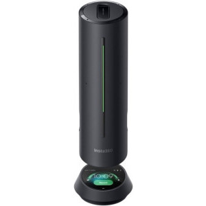 Sistem videoconferinta Insta360 Wave, 8 Microphones, AI Audio, 1.82-inch Touchscreen, Graphite Black
