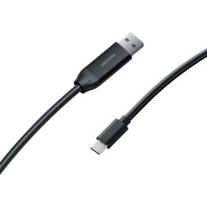 Cablu de date / adaptor Insta360 Extra Long, USB-A Male la USB-C Male, 480Mbps, 10 m, Black