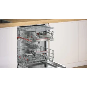 Bosch SBV6ZCX25E, 14 seturi, 7 programe, Clasa B, EcoSilence Drive, PerfectDry, Max Flex, Extra Clean Zone, AquaStop, AquaSensor, Home Connect, 60 cm