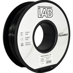 PROFESSIONAL LAB Filament PETG, Black, 1 kg