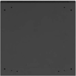 Lanberg WF01-6604-10B 4U, Wall mount, 600 x 600, Glass door, Black