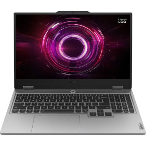 Laptop Lenovo Gaming 15.6 LOQ 15AHP10, FHD IPS 144Hz G-Sync, Procesor AMD Ryzen™ 7 250 (16M Cache, up to 5.1 GHz), 24GB DDR5, 1TB SSD, GeForce RTX 5050 8GB, No OS, Luna Grey