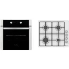 Pachet incorporabil Studio Casa Venezia Clasic Cuptor electric & Plita pe gaz, Inox