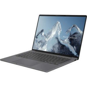 ASUS 14'' Zenbook A14 UX3407NA, WUXGA OLED, Procesor Qualcomm Snapdragon X2 Elite X2E-88-100, 32GB LPDDR5X, 1TB SSD, Qualcomm Adreno, Win 11 Home, Iceland Grey