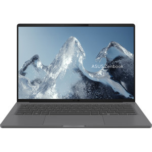 ASUS 14'' Zenbook A14 UX3407NA, WUXGA OLED, Procesor Qualcomm Snapdragon X2 Elite X2E-88-100, 32GB LPDDR5X, 1TB SSD, Qualcomm Adreno, Win 11 Home, Iceland Grey