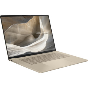 ASUS 16'' Zenbook A16 UX3607OA, 3K OLED 120Hz, Procesor Qualcomm Snapdragon X2 Elite Extreme X2E-94-100, 48GB LPDDR5X, 1TB SSD, Qualcomm Adreno, Win 11 Home, Zabriskie Beige