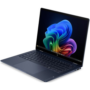 HP 14'' EliteBook X Flip G2i 14, 2880 x 1800 OLED 120Hz Touch, Procesor Intel® Core™ Ultra X7 358H (18M Cache, up to 4.80 GHz), 32GB LPDDR5X, 1TB SSD, Intel Arc B390, Win 11 Pro, Atmospheric Blue