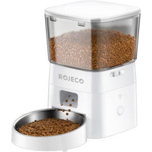 Rojeco Dozator automat de hrana pentru animale RWSQ-12 Alb
