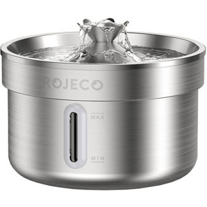 Rojeco Fantana de apa pentru animale RYSJXHGO Inox