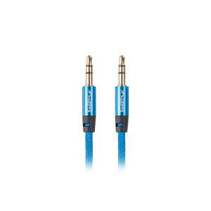 Lanberg Jack 3.5 mm Male - Jack 3.5 mm Male, 2m, albastru