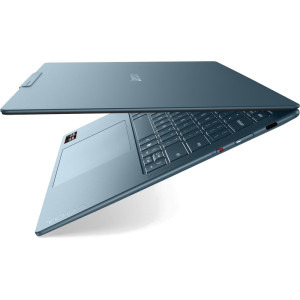 Lenovo 14'' Yoga Slim 7 14AGP11, WUXGA OLED, Procesor AMD Ryzen™ AI 7 445 (8M Cache, up to 4.6 GHz), 16GB LPDDR5X, 1TB SSD, AMD Radeon 840M, Win 11 Pro, Tidal Teal, 3Yr Onsite Premium Care