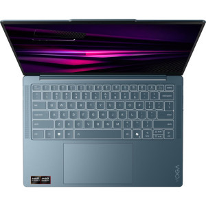Lenovo 14'' Yoga Slim 7 14AGP11, WUXGA OLED, Procesor AMD Ryzen™ AI 7 445 (8M Cache, up to 4.6 GHz), 16GB LPDDR5X, 1TB SSD, AMD Radeon 840M, Win 11 Home, Tidal Teal, 3Yr Onsite Premium Care