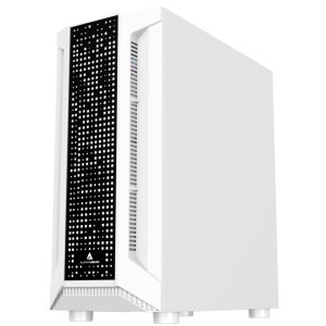 Gaming BALAUR Alb NO RAM Edition (fara memorie RAM DDR5), Intel i5-14400F 2.5GHz, 1TB SSD, RTX 5060 Ti 8GB GDDR7, Iluminare RGB