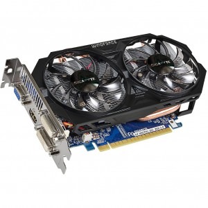 GIGABYTE GeForce GTX 650 Ti OC WindForce 2X 2GB GDDR5 128-bit v2