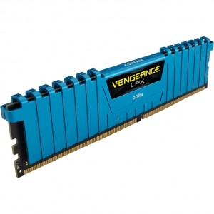 Corsair Vengeance LPX Blue 16GB DDR4 2133MHz CL13 Quad Channel Kit