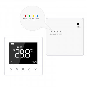 Luxion TP618RFW cu receiver pentru centrala termica pe gaz sau electrica, Smart, Programari, Control aplicatie