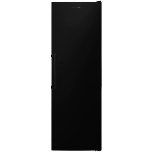 Heinner HF-V401NFBKF+, 389 L, Full No Frost, Clasa F, Iluminare LED, 186 cm, Negru