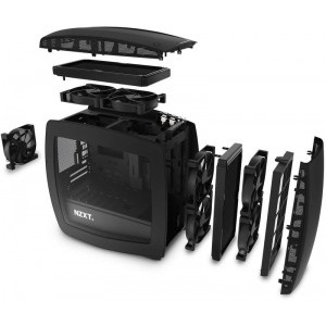 NZXT Manta black window