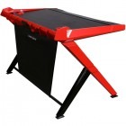 DXRacer Gaming Desk 1000, negru cu rosu