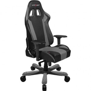 DXRacer King, negru cu gri