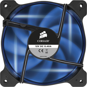 Corsair Air Series AF120 LED Blue Quiet Edition High Airflow 120mm Fan - Twin Pack