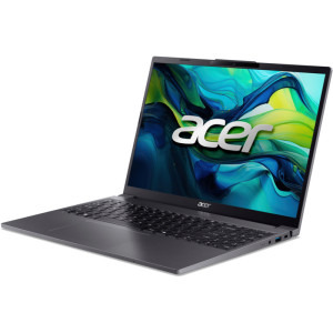 Acer 15.3'' Aspire Go 15 AG15-51P, WUXGA IPS, Procesor Intel® Core™ i5-1334U (12M Cache, up to 4.60 GHz), 16GB DDR5, 512GB SSD, Intel Integrated Graphics, No OS, Steel Gray