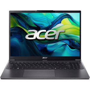 Acer 15.3'' Aspire Go 15 AG15-51P, WUXGA IPS, Procesor Intel® Core™ i7-1355U (12M Cache, up to 5.00 GHz), 16GB DDR5, 512GB SSD, Intel Integrated Graphics, No OS, Steel Gray