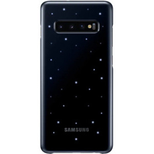 Samsung Protectie pentru spate LED Cover Black pentru Galaxy S10
