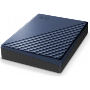 WD My Passport 2.5 inch 4TB USB C Blue