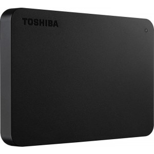Toshiba Canvio Basics 2TB USB 3.0 Black + Adaptor USB-C