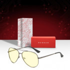 Ochelari protectie Monitor Gunnar Set Cadou Maverick Gunmetal