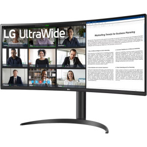 LG 34WR55QC-B Curbat 34 inch UWQHD VA 5 ms 100 Hz USB-C HDR FreeSync