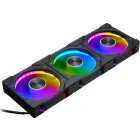 Ventilator Phanteks D30-120 Regular RGB PWM 120mm Three Fan Pack Black