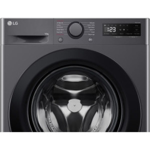 LG F4WR510SBM, 10 kg, 1400 RPM, Clasa A, AI Direct Drive, AI Wash, Smart Diagnosis, Negru