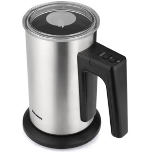 Heinner Aparat de spumare lapte, Aparat de spumat lapte HMFR-150SS, 550W, 0.15 L ||0.3L, Argintiu/Negru